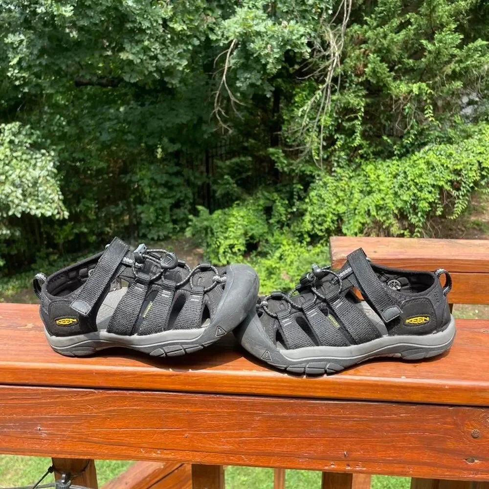 Keen Youth 2 H2 Newport Black Waterproof Hiking Walking Sandals